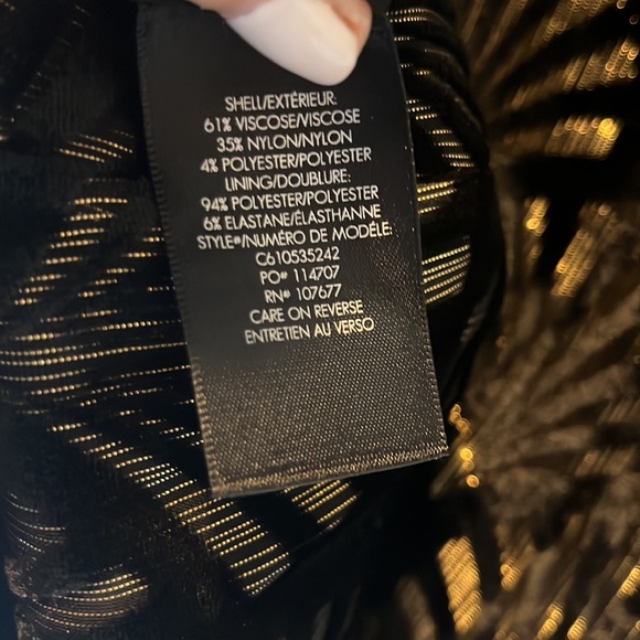 Alice + Olivia Arla Cold Shoulder Velvet Cutout Dress - Picture 11 of 12